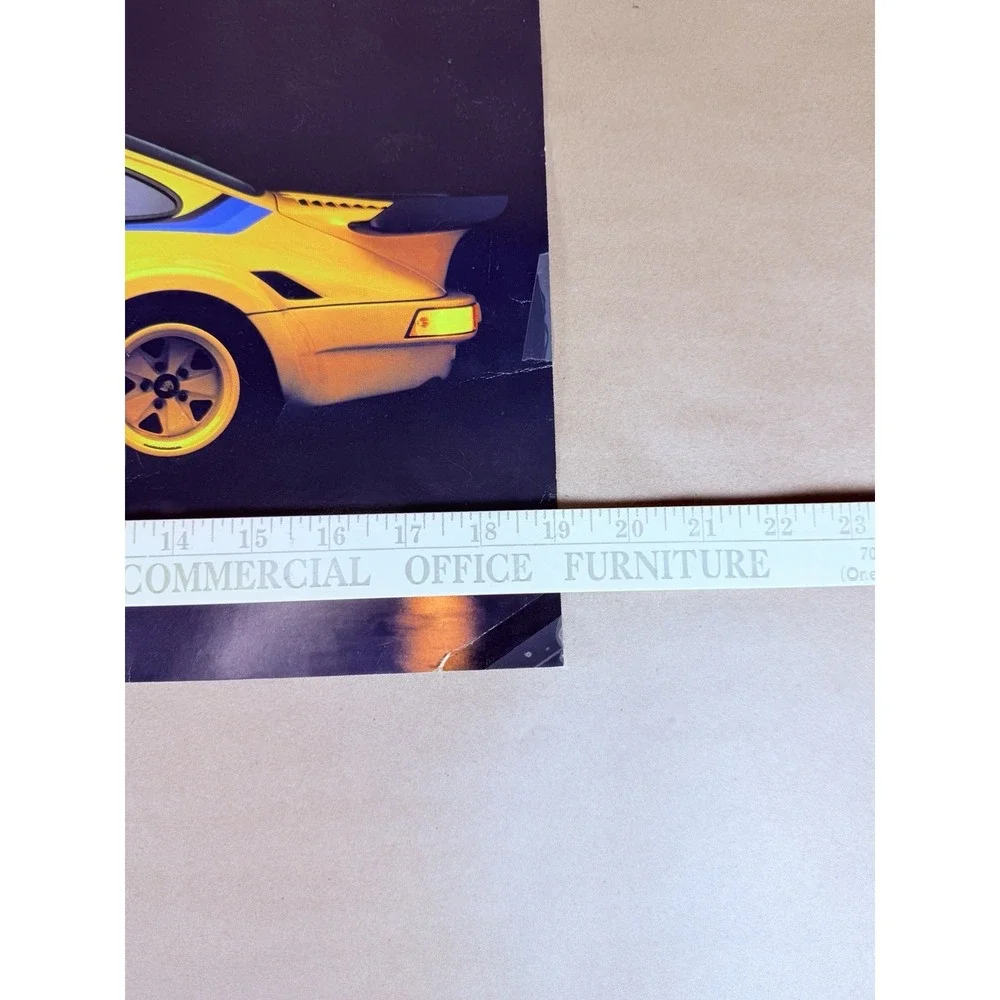 Vintage Porsche DP Motorsport 935 911 Turbo Poster 1980s German Tuner Racing